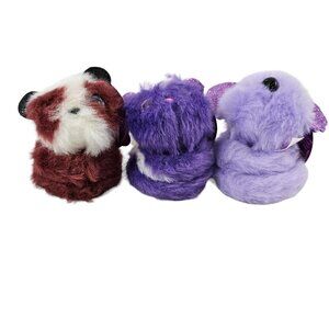 Pomsie Poos Diasy, Moon, Sydney, Series 1 Collectible Set of 3 Plush Toys NWT